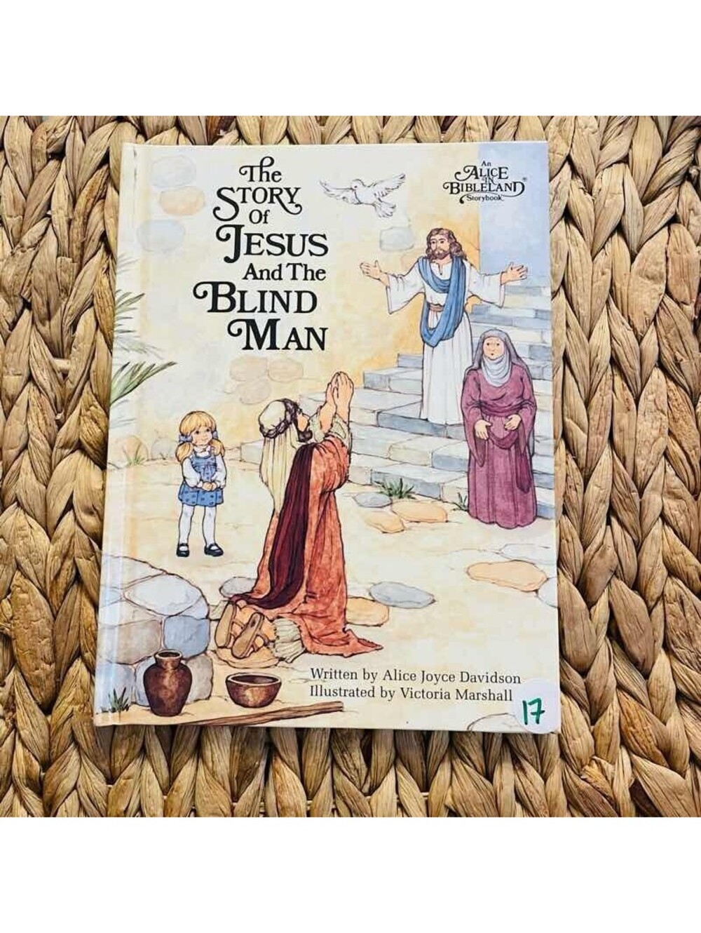 ✅The Story of Jesus and the Blind Man Alice in Bibleland Storybook Book #️⃣17